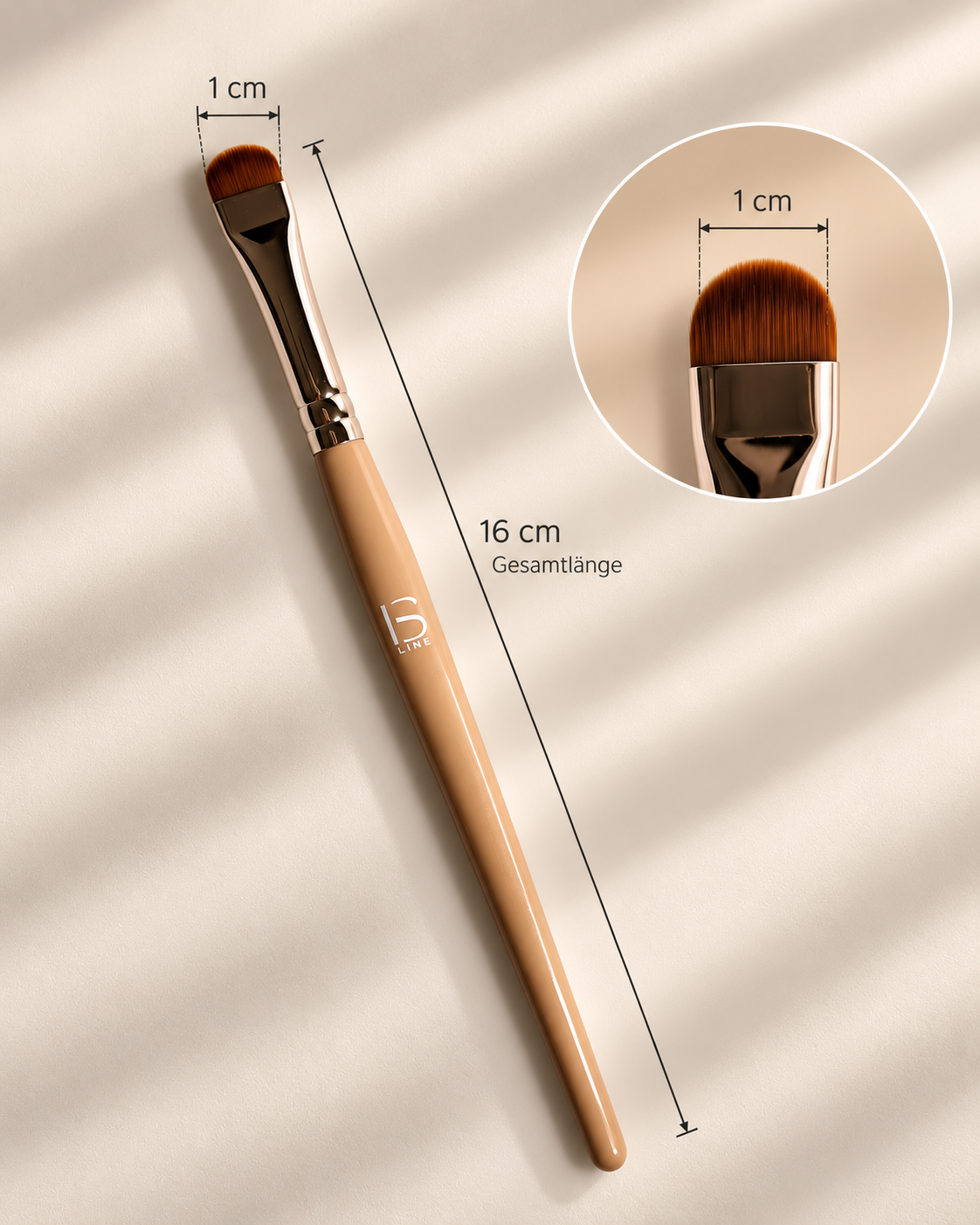 IS LINE – Der Runde | Präzisionspinsel für Brow Lifting & PMU