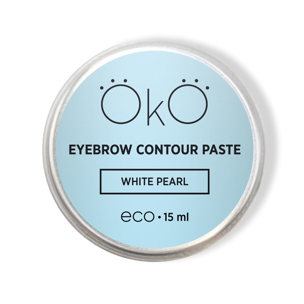 OKO Eyebrow Contour Paste White Pearl – Augenbrauen Konturenpaste, 15 ml
