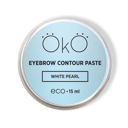 OKO Eyebrow Contour Paste White Pearl – Augenbrauen Konturenpaste, 15 ml