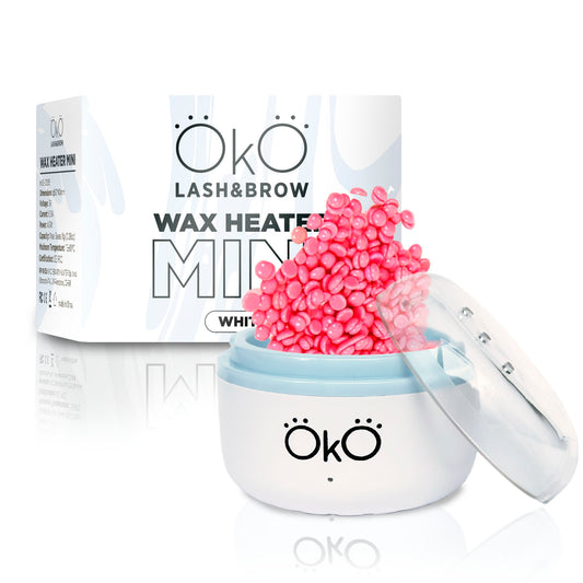 OKO Mini Wax Heater – Wachserhitzer Weiß, kompakt & tragbar