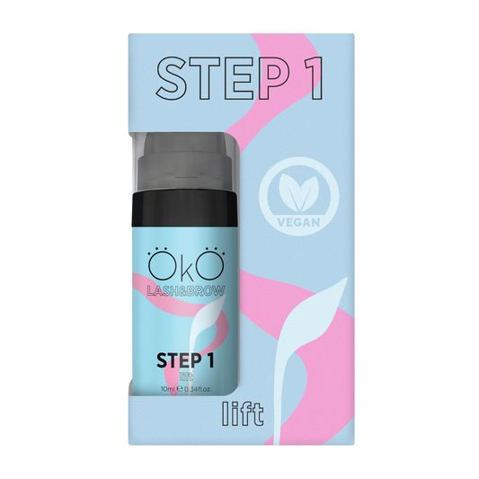 OKO STEP 1 LIFT – Laminierung für Wimpern & Augenbrauen, 10 ml