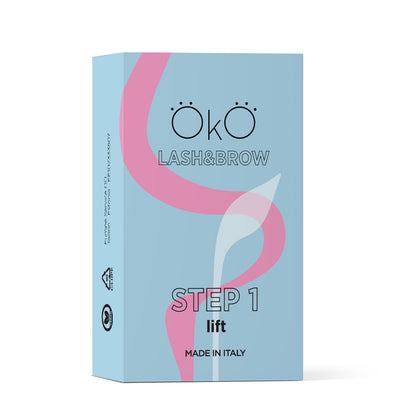OKO STEP 1 LIFT – Laminierung Wimpern & Augenbrauen, 5 Sachets