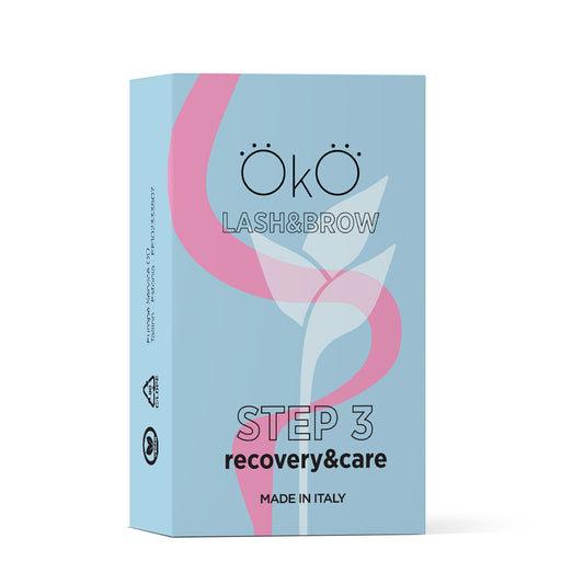 OKO STEP 3 CARE & RECOVERY – Laminierung Wimpern & Augenbrauen, 5 Sachets