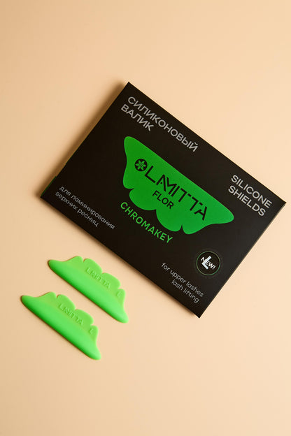 Lamitta Chroma Key Shields – Innovative Lash Lifting Pads in leuchtendem Grün