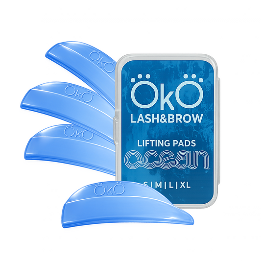 OKO Lash&Brow Ocean Wimpernlifting Pads – Silikonoads für Lashlifting (Unteres Drittel)