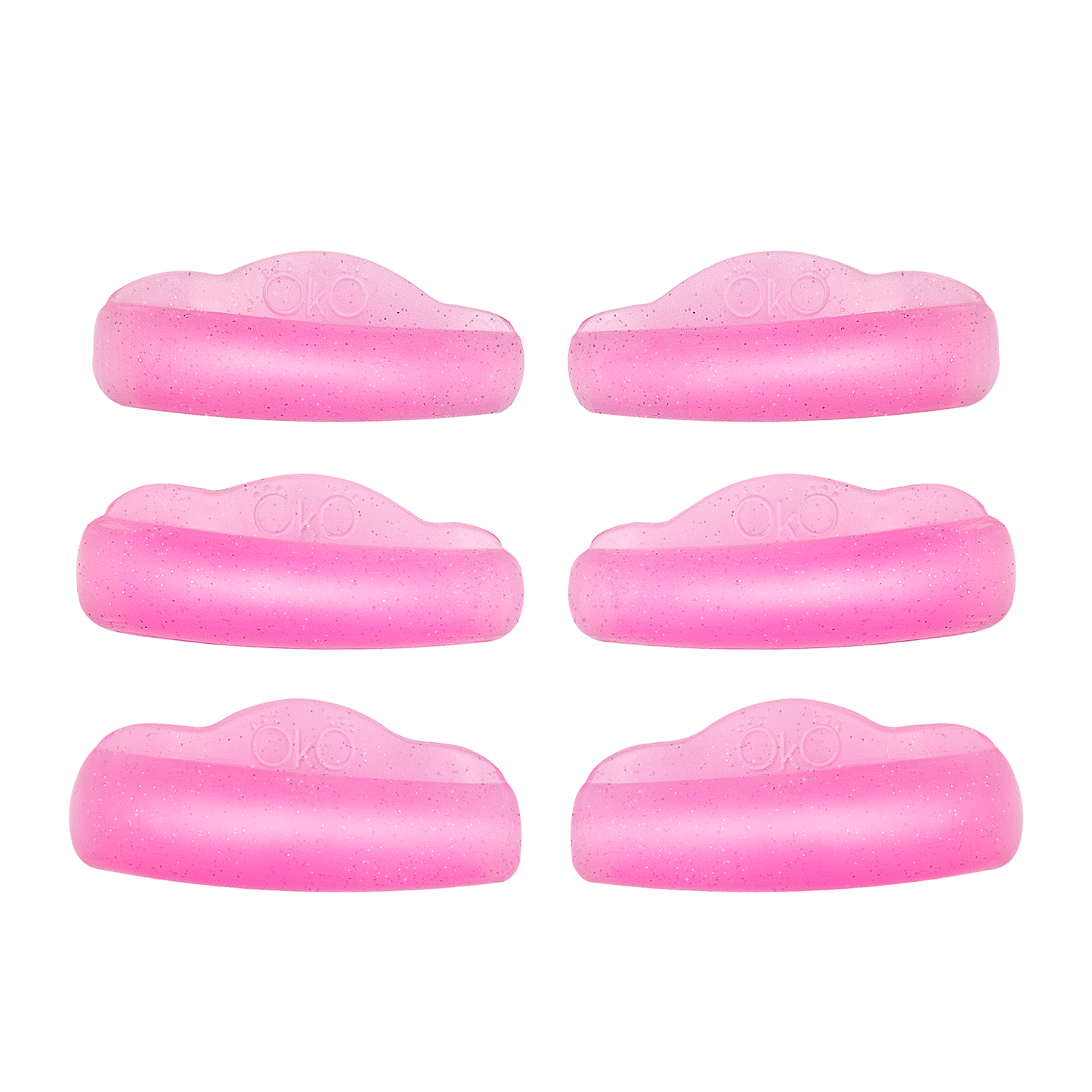 OKO Hollywood Pink Wimpernlifting Pads – Silikonpads Set (3 Paare)
