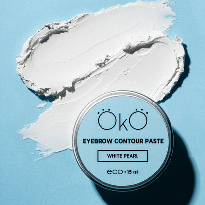 OKO Eyebrow Contour Paste White Pearl – Augenbrauen Konturenpaste, 15 ml