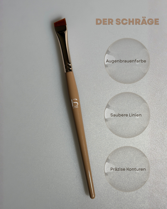 IS LINE – Der Schräge | Professioneller Augenbrauenpinsel