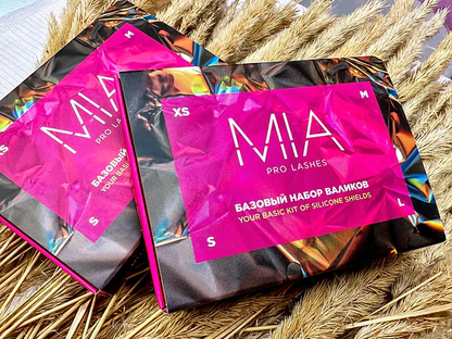 MIA Silikonpads pink Set