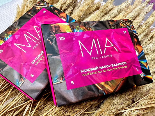MIA Silikonpads pink Set