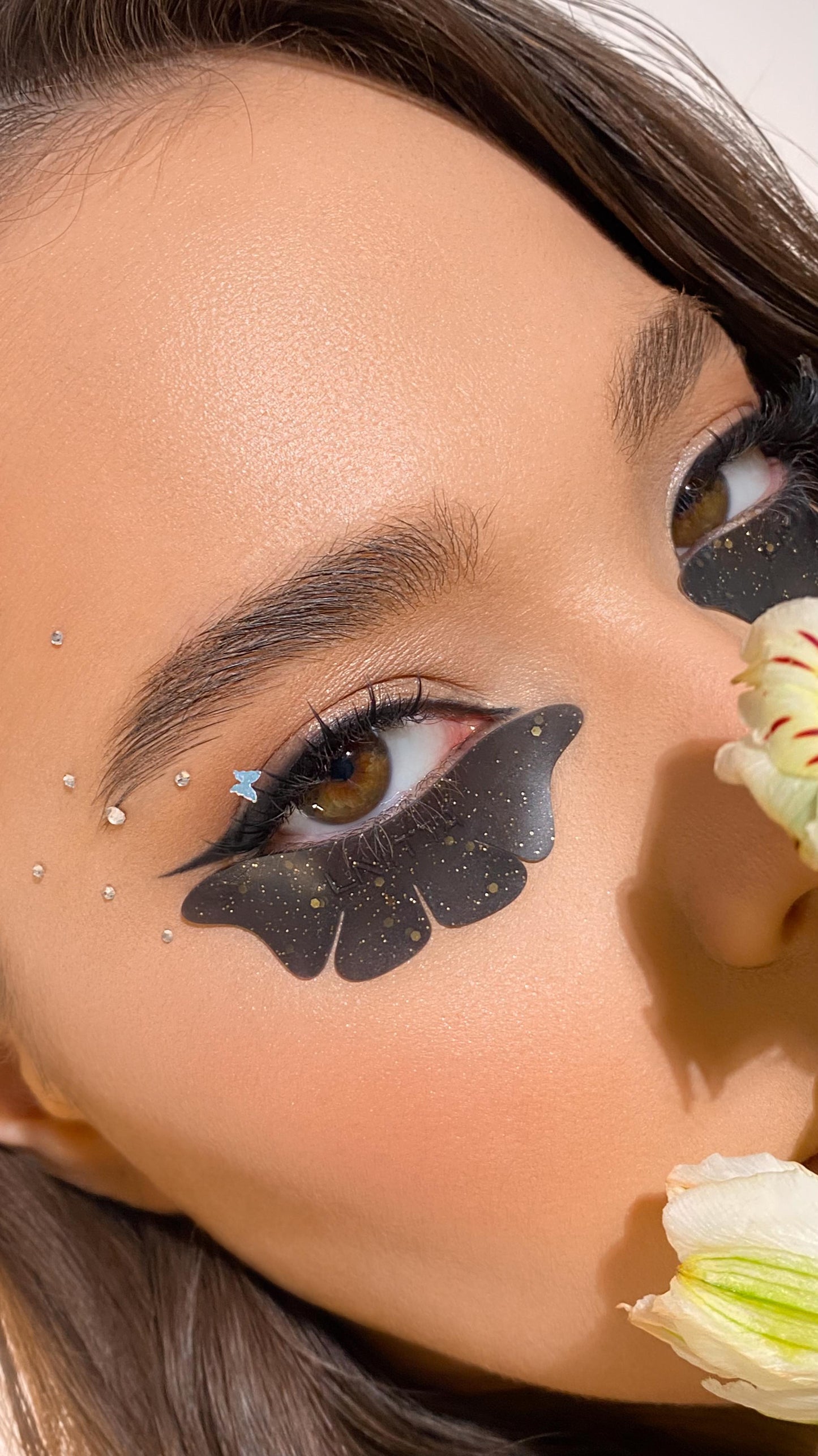 Lamitta Mariposa Silikon Augenpads – Wiederverwendbare Pads zum Isolieren der unteren Wimpern