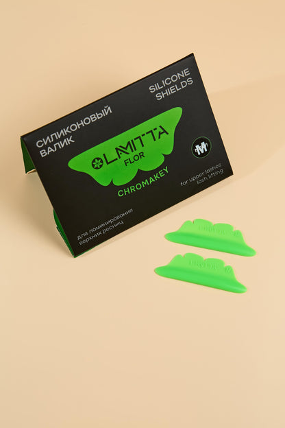 Lamitta Chroma Key Shields – Innovative Lash Lifting Pads in leuchtendem Grün
