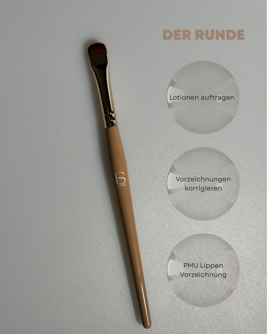 IS LINE – Der Runde | Präzisionspinsel für Brow Lifting & PMU