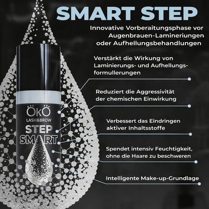 SMART STEP Aktivator für Laminierung & Aufhellung – OKO Lash&Brow, 10 ml