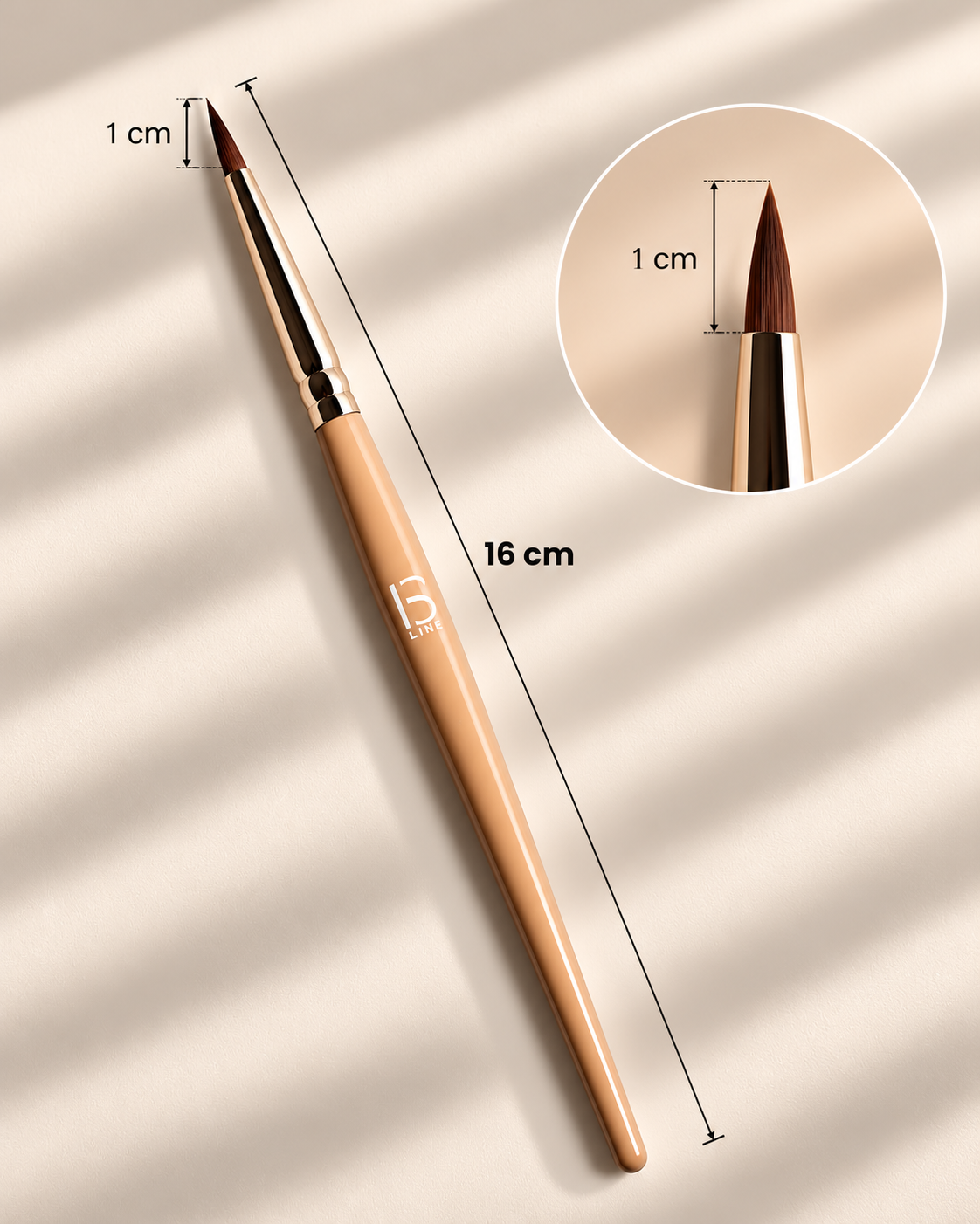 IS LINE Profi Pinselset – 8-teilig für Lash Lifting, Brow Styling & PMU
