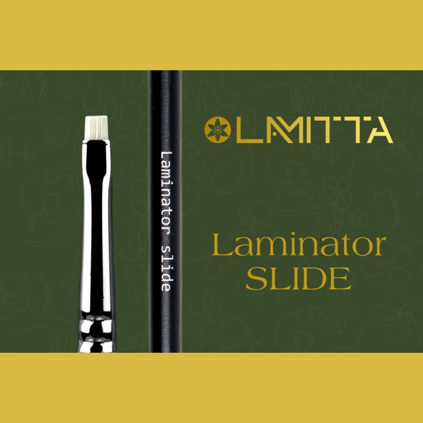 LAMITTA Laminator Slide – Profi-Pinsel für Wimpernlifting
