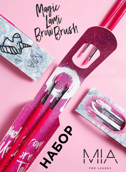 MIA Pro Lashes Pinsel Set Nr. 2 & Nr. 3