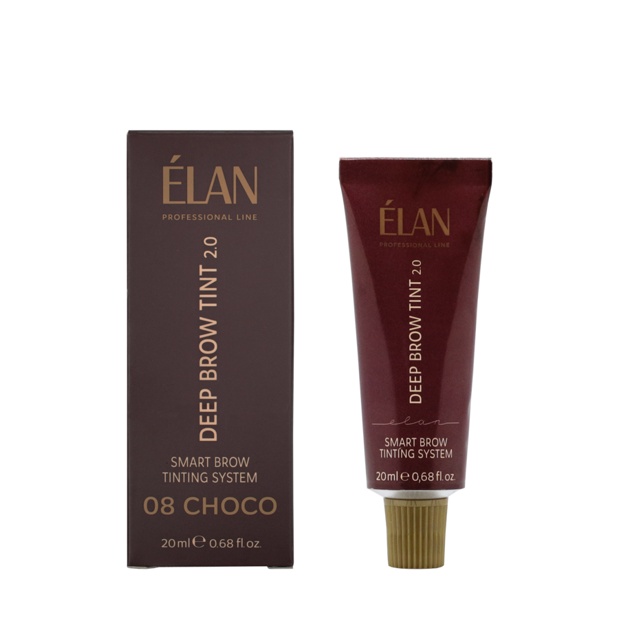 Deep Brow Tint 2.0 08 CHOCO Naturbraun (20 ml)