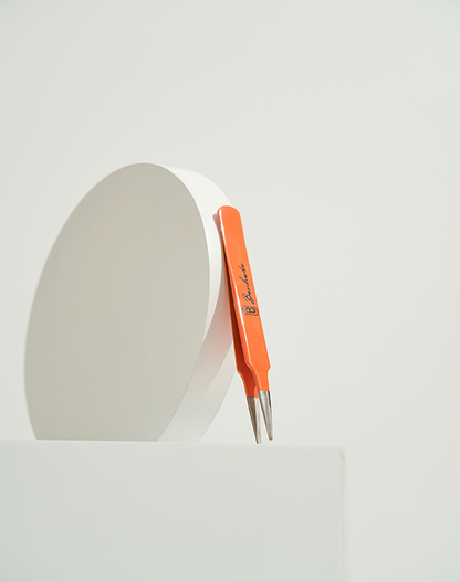 Banhada Orange Pro Perm Paper Tweezers – Präzisionspinzette für Lash Lifting Profis