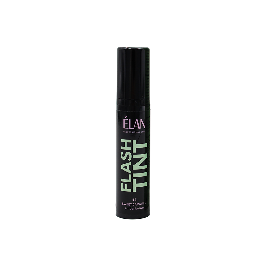 Direktes Augenbrauenfärbesystem «FLASH TINT» 15 Sweet Caramel (Bernsteinbraun)
